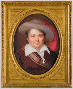 Portrait of Antoine Michaut, actor at the French National Theatre