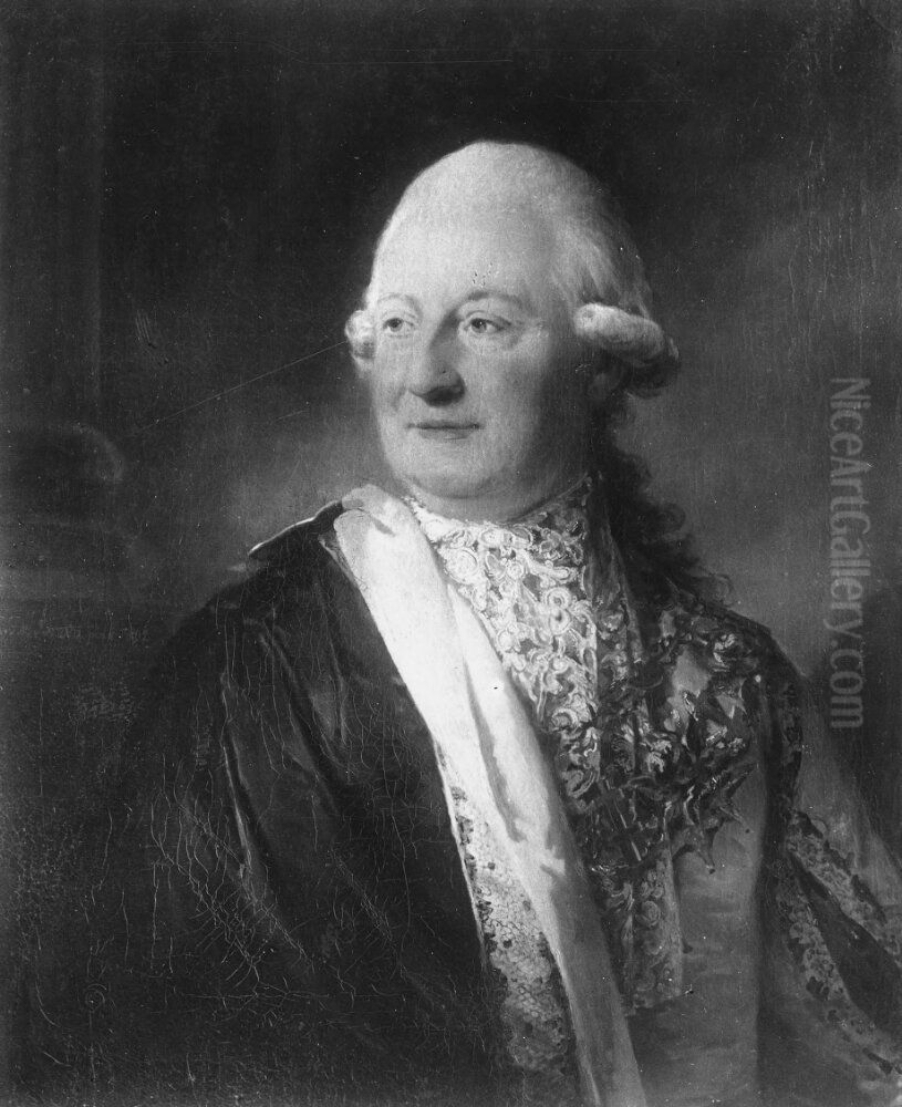 Carl Adam Wachtmeister af Bjorko, 1740-1820, friherre Oil Painting by Carl Frederik von Breda