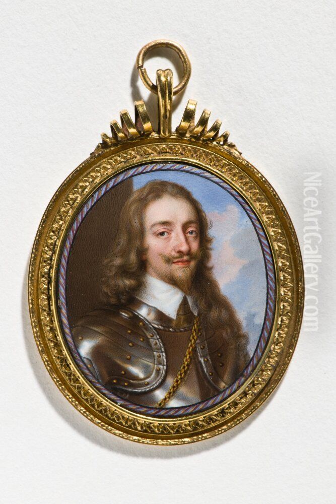 Charles I, 1600-1649, king of England and Scotland Oil Painting by Jean Petitot