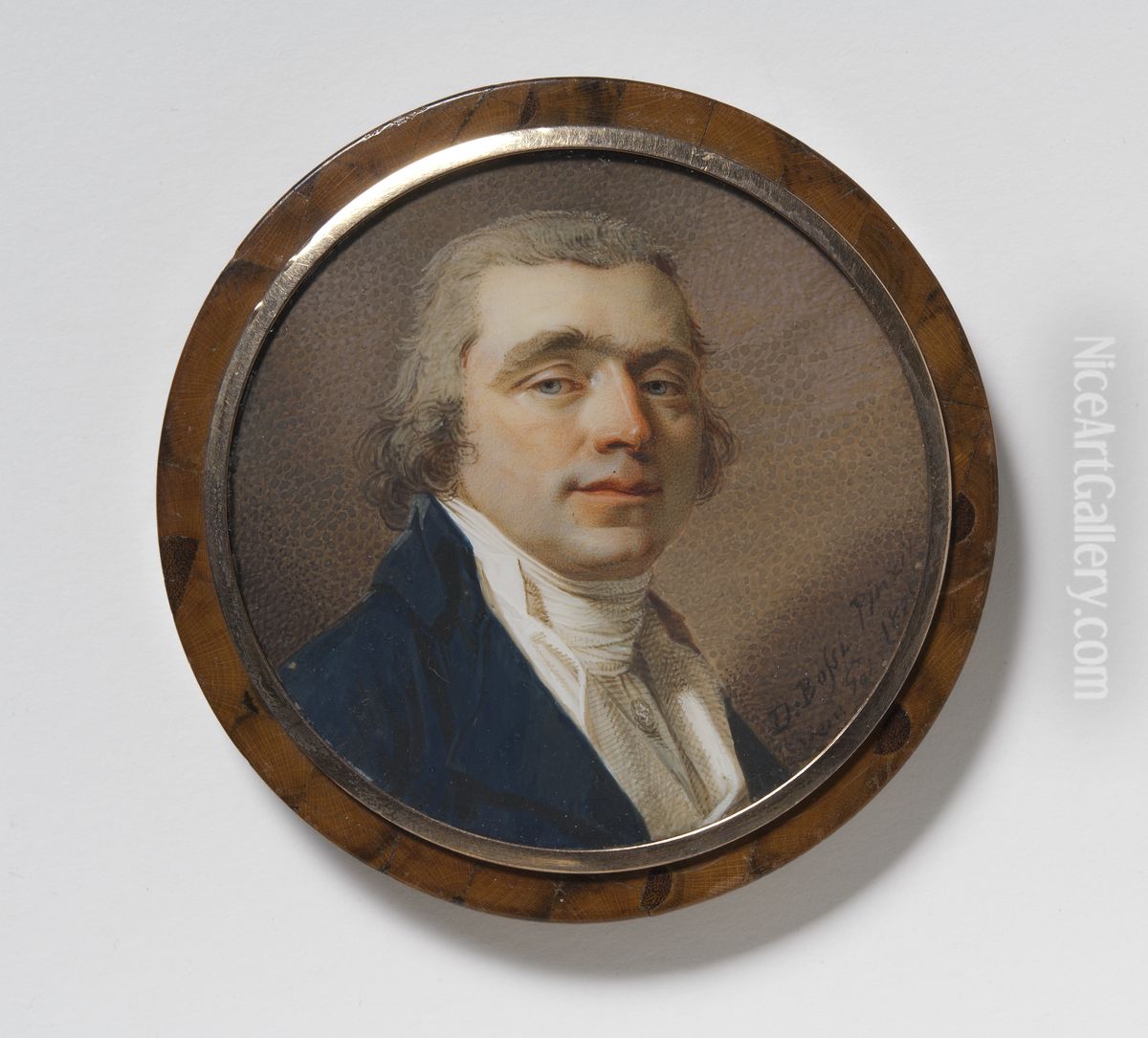 John Hall d.y., affarsman Oil Painting by Johann Dominik Bossi