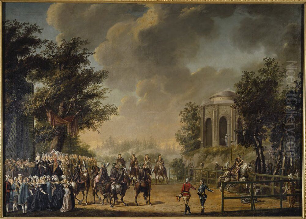 Karusell vid Drottningholm 1778, 