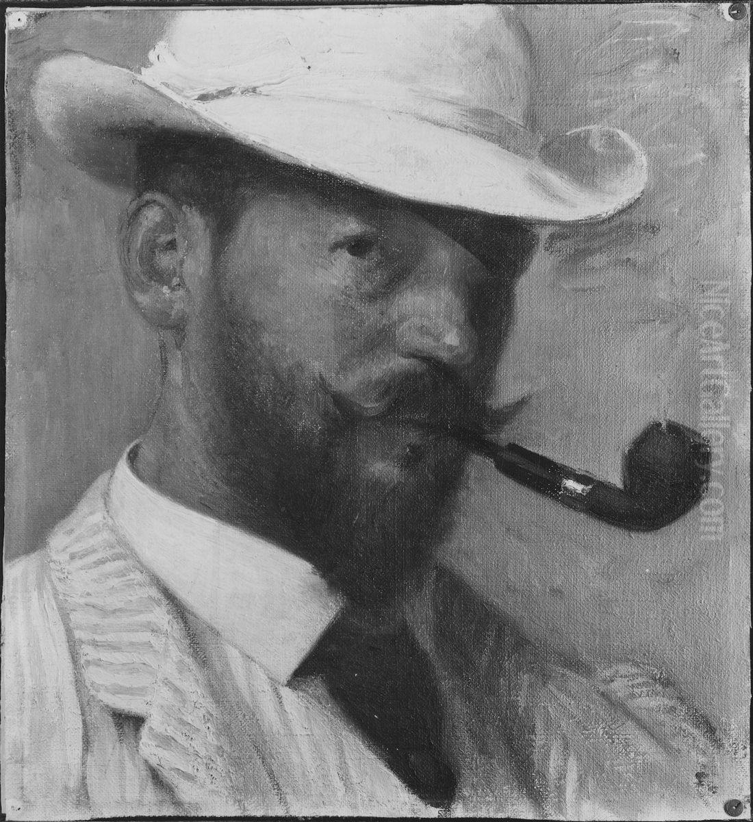 Robert Thegerstrom, 1857-1919 Oil Painting by Robert Thegerstrom