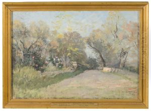 Landskap fran Antibes. Studie Landskap fran Antibes. Studie