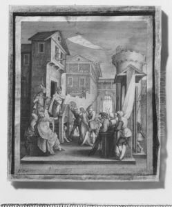 Szenen aus dem Leben Jesu. Gefangennehmen von Jesus