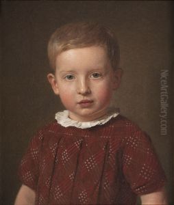 Konstnarens systerson, Forfattaren och rektorn Johan Jacob Krohn som barn