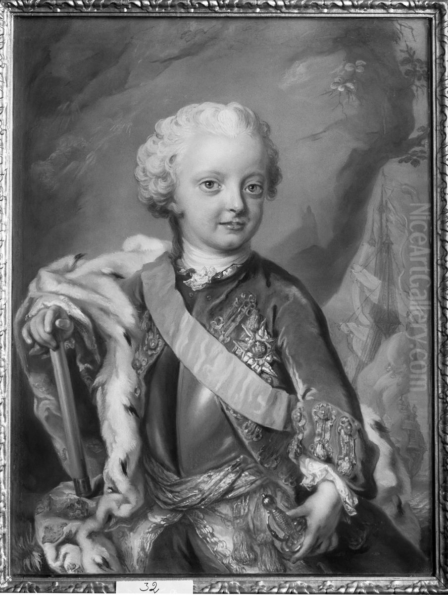 Karl XIII (1748-1818), konung av Sverige och Norge Oil Painting by Gustaf Lundberg