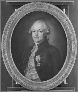 Erik Magnus Stael von Holstein (1749-1802), friherre, lojtnant, ambassador i Paris, gift med forfattaren Anne Louise Germaine Necker