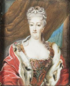 Kristina Eberhardina (1671-1727), princess of Brandenburg Bayreuth, kurfurstinna of Saxony, queen of Poland, married to Fredrik August I of Saxony, king of Poland