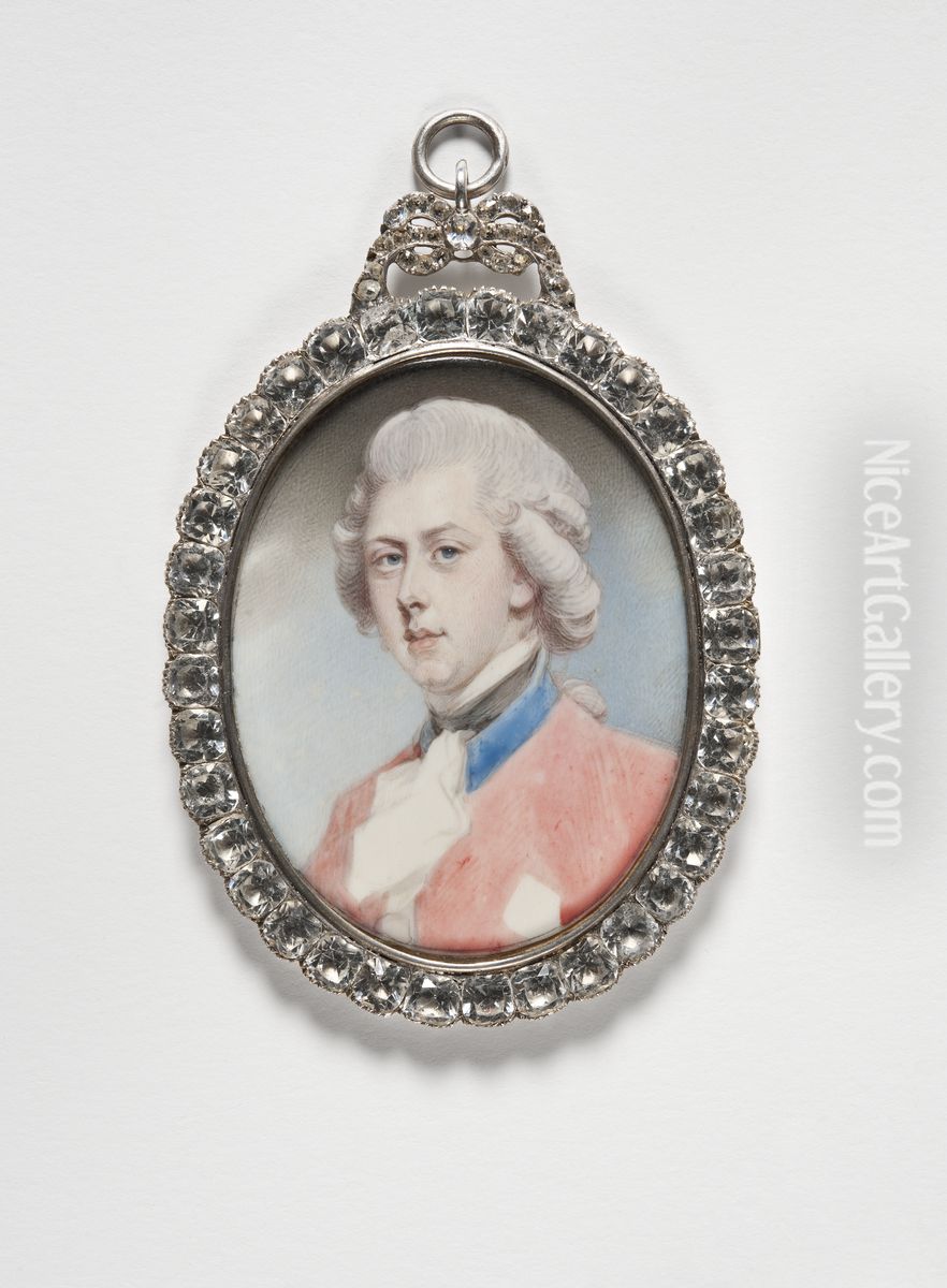 George IV (1762-1830), King of Great Britain and Ireland and Hannover, when Prince of Wales Oil Painting by Jeremiah Meyer