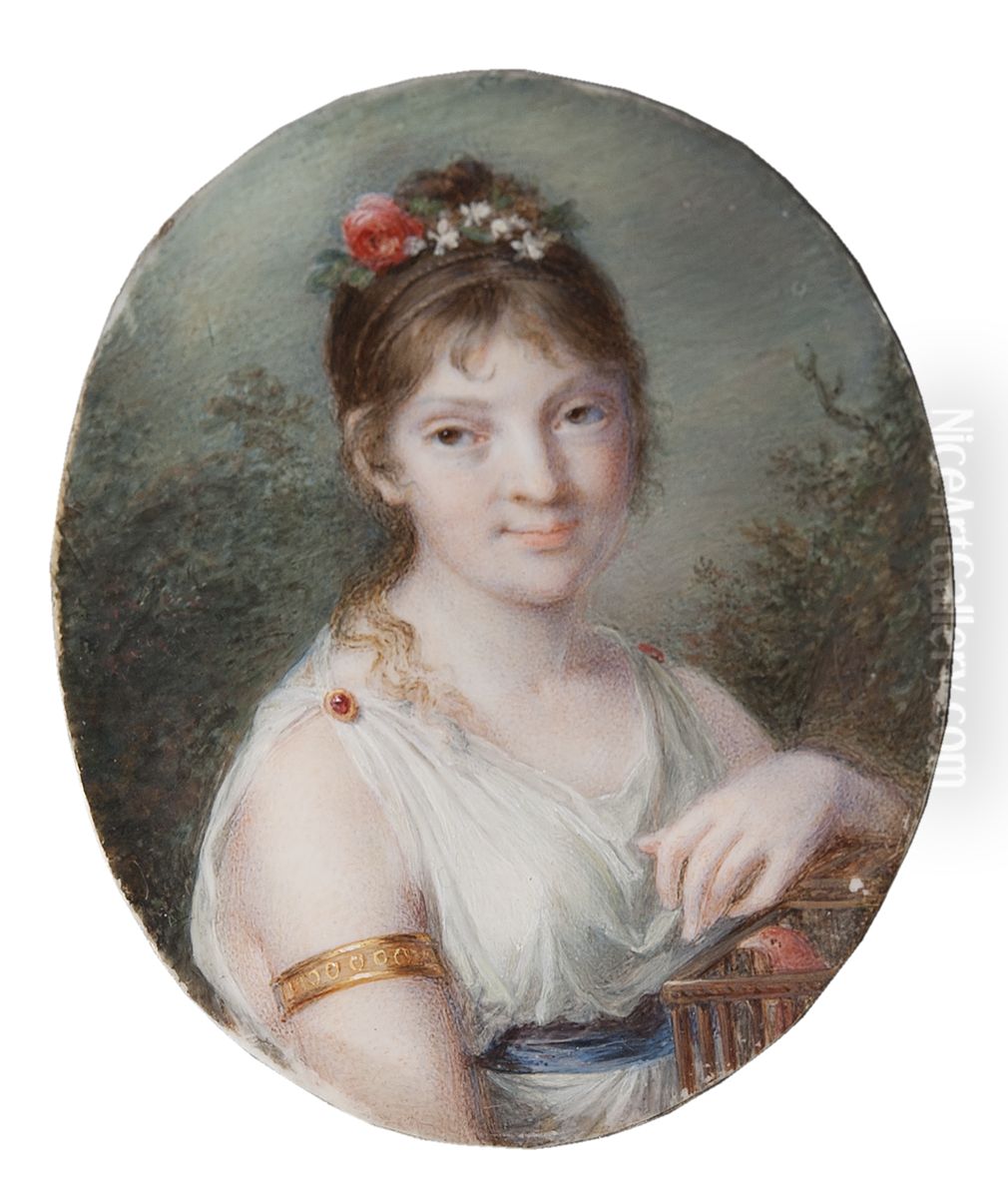 Romarinna Oil Painting by Egron Lundgren