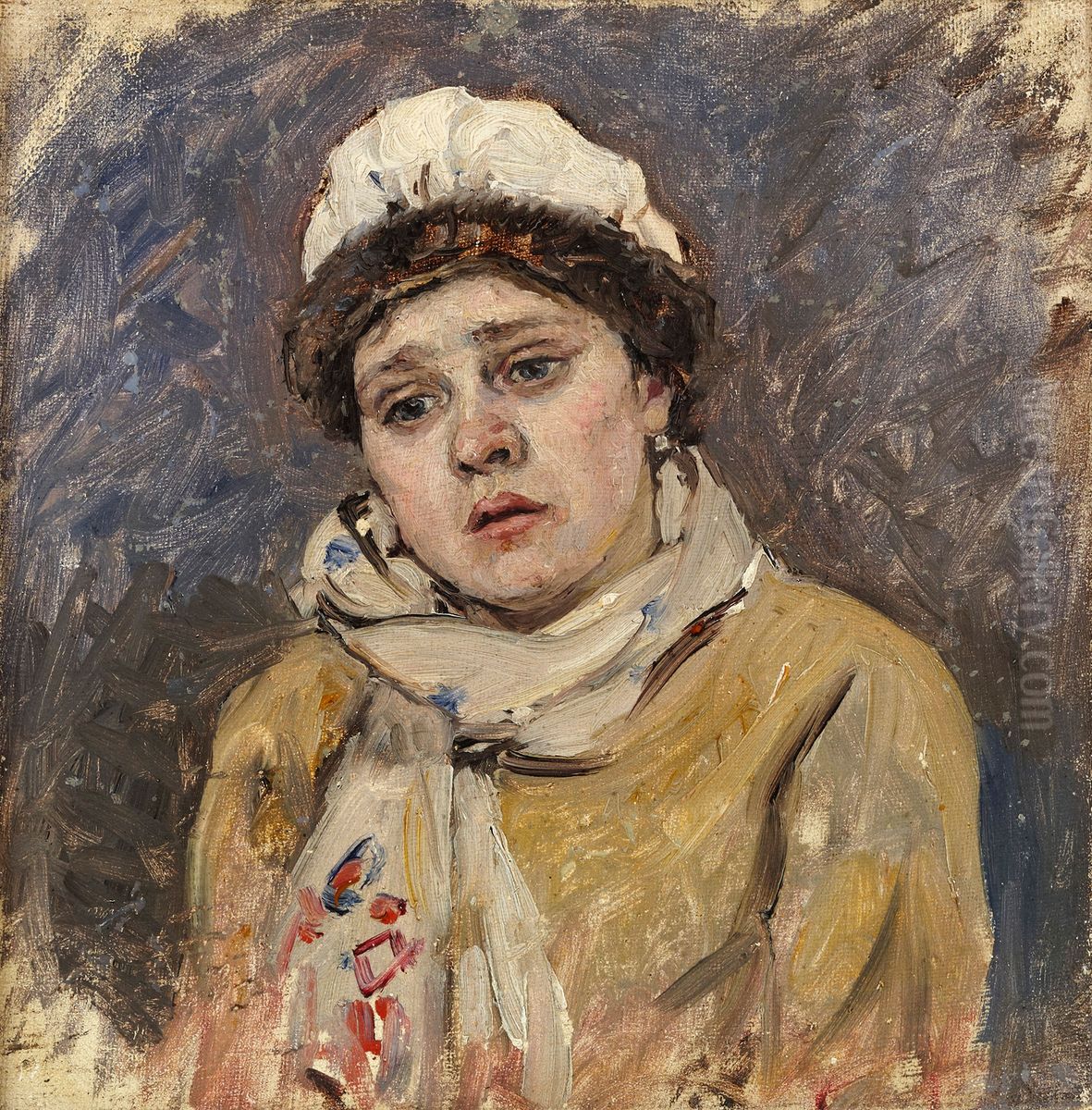 Wife of the bearded archer (Etude for the picture morning of the execution of the Strelitz,