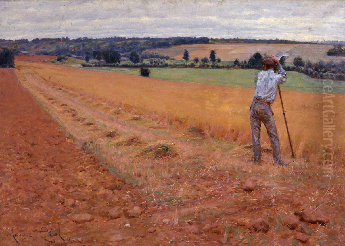 The Reaper Oil Painting by Maurice Eliot