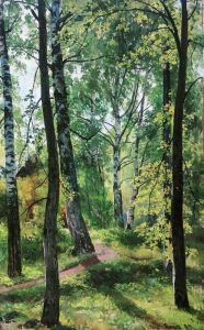 Deciduous Forest. Etude