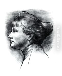 Portrait de femme de profil