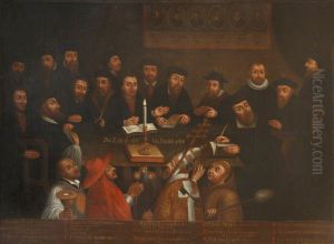 Das licht is aan den leuchter gesteld