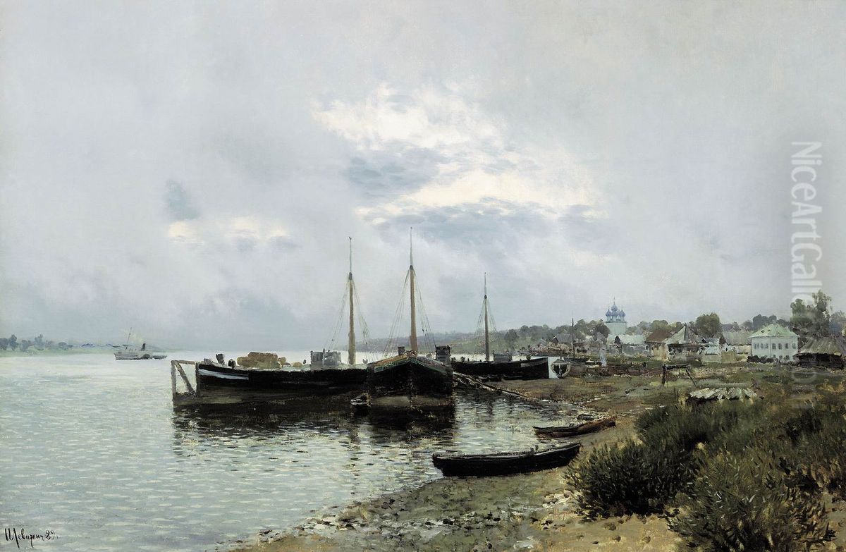 Apres la pluie. Plios Oil Painting by Isaac Levitan