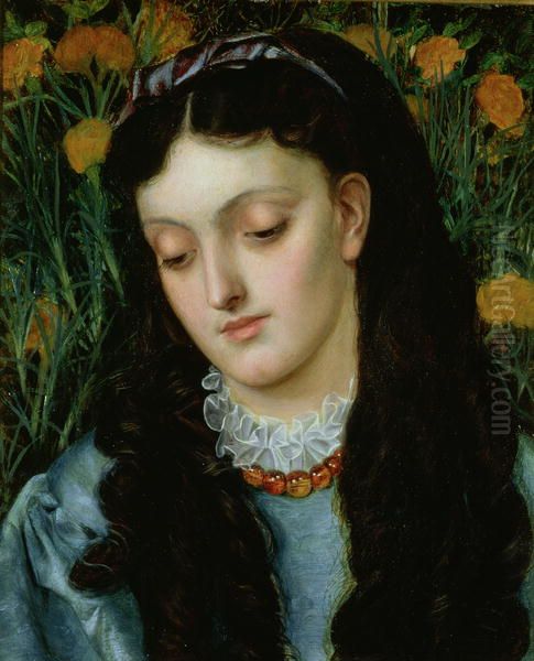 La belle jaune giroflee Oil Painting by Emma Sandys