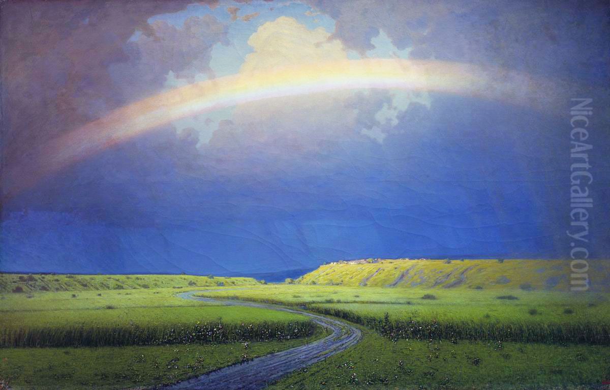 Rainbow Oil Painting by Arkhip Kuindzhi