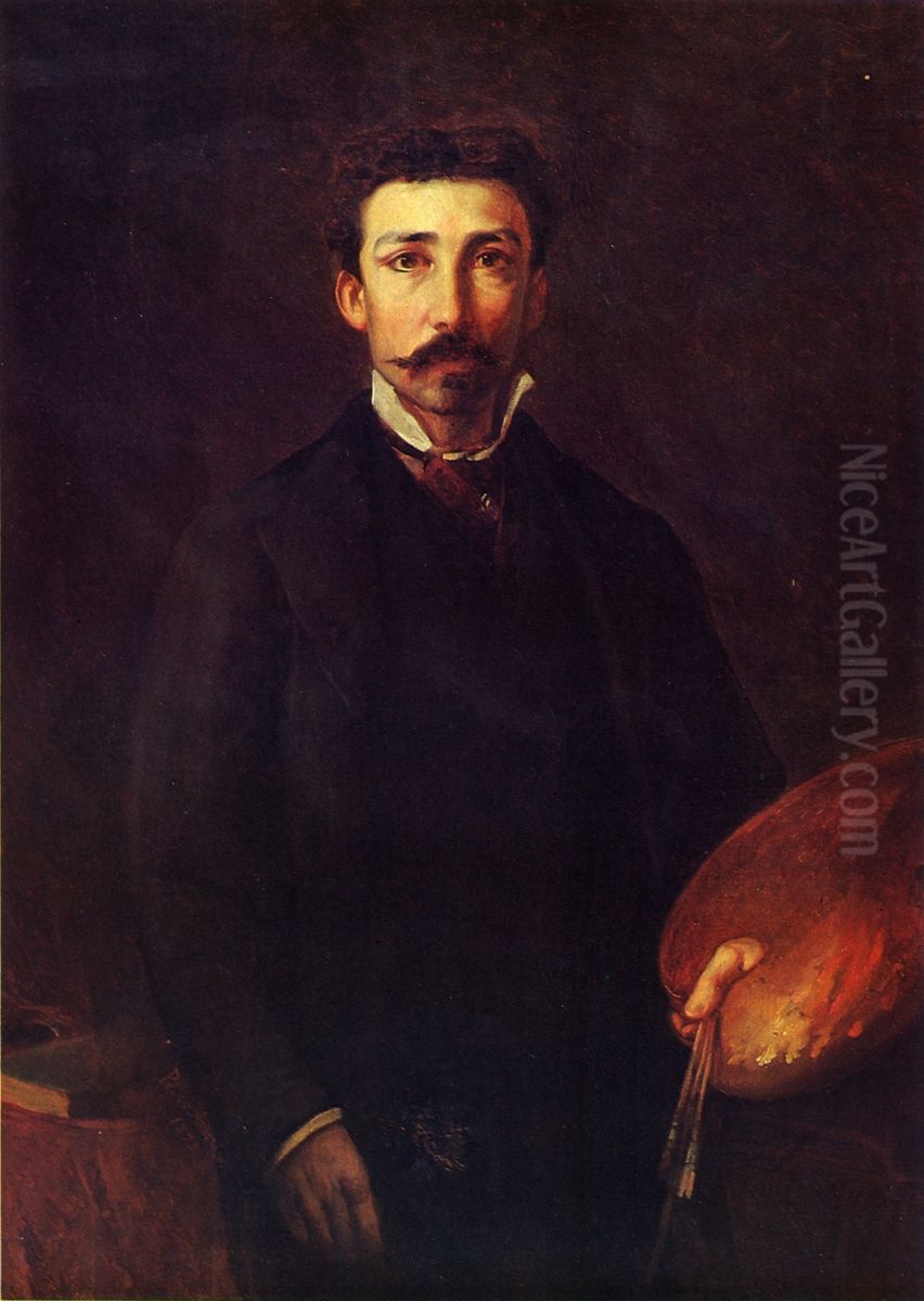 Self-portrait Oil Painting by Pedro Americo