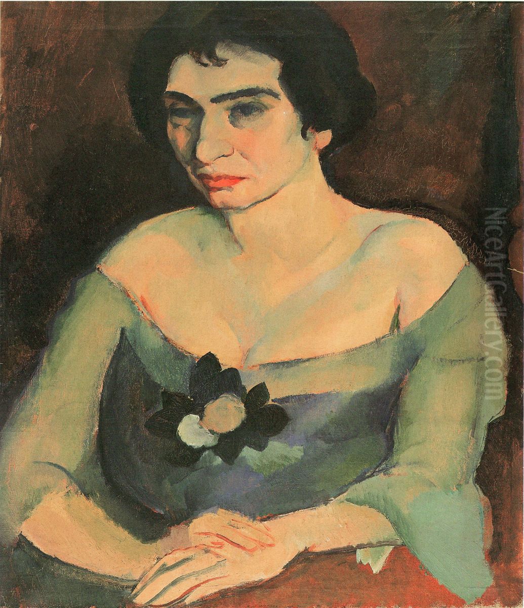 Autoportret Oil Painting by Georges Kars