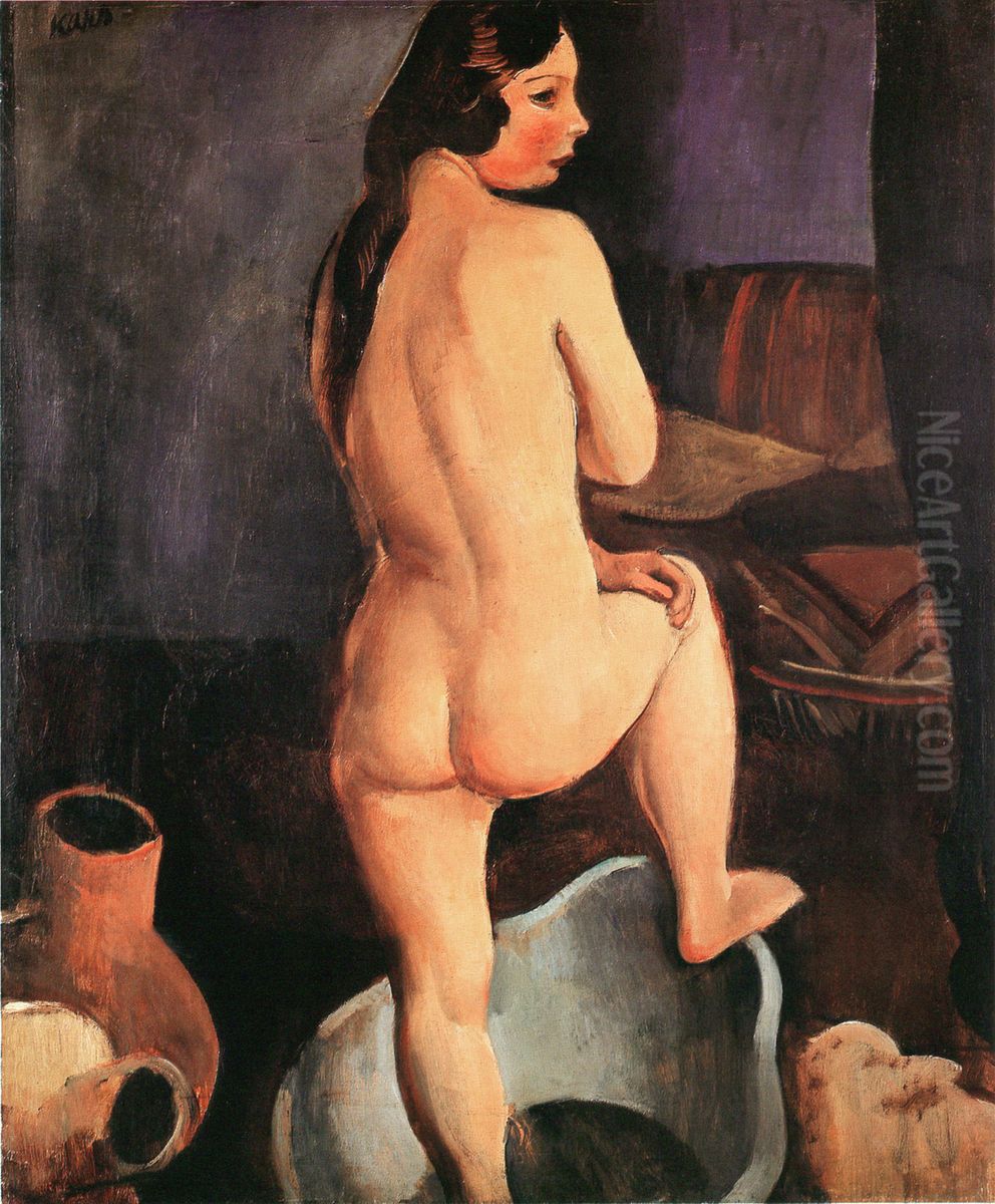 Toaleta Oil Painting by Georges Kars