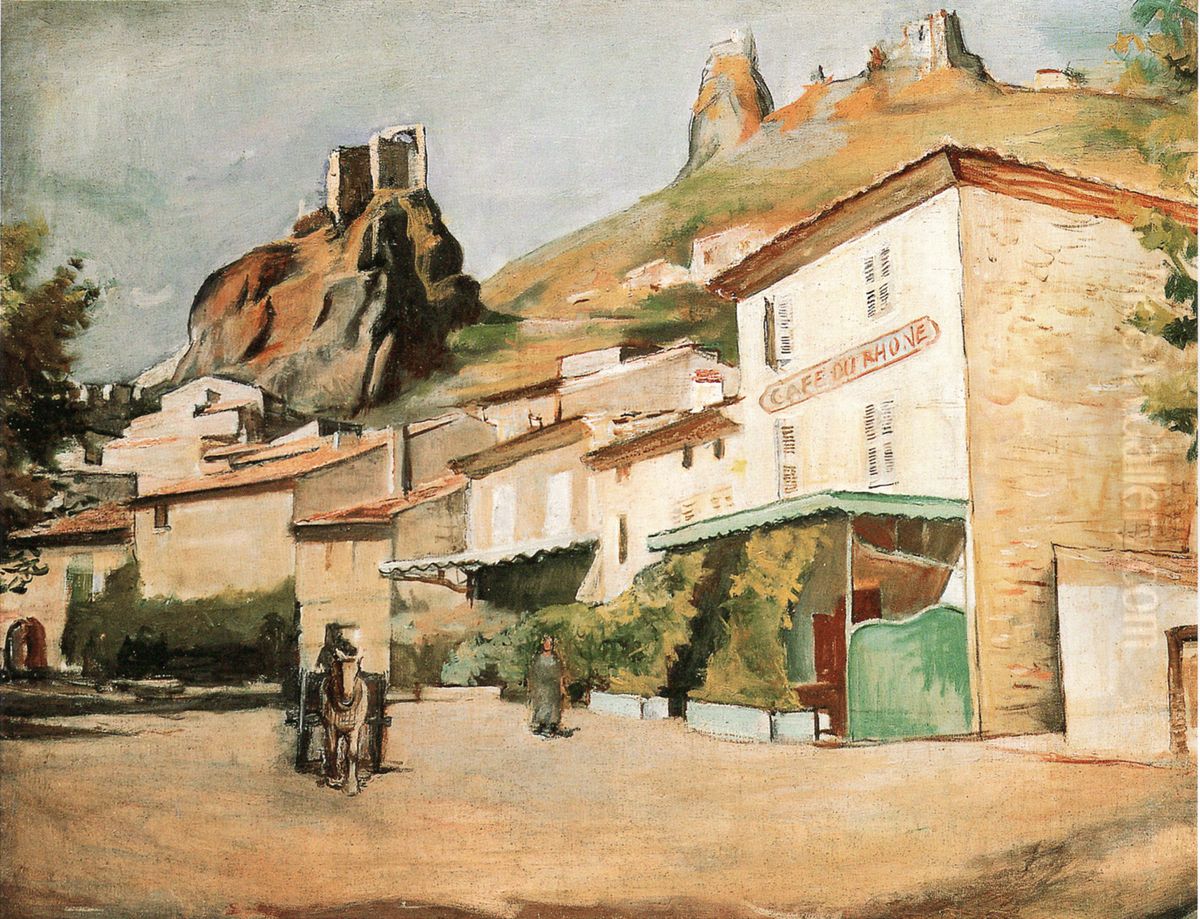 Tossa del Mar Oil Painting by Georges Kars