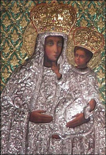 Matka Boza Sokalska. Oil Painting by unknown