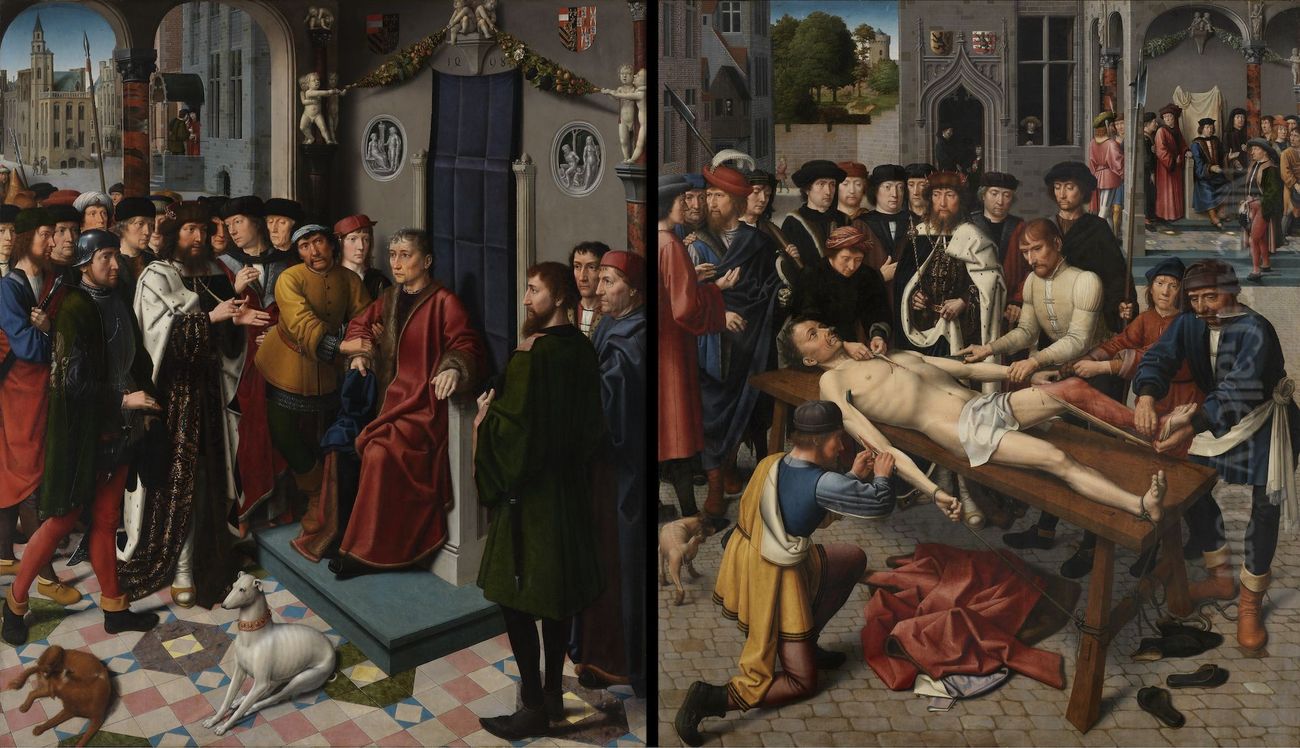 The Judgment of Cambyses Oil Painting by Gerard David