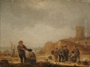 The Beach at the Tower of Egmont