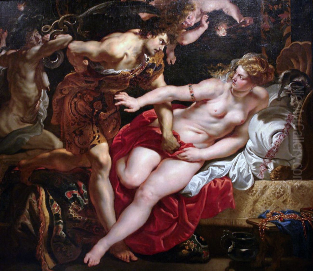 The Rape of Lucretia Oil Painting by (studio of) Rubens, Peter Paul