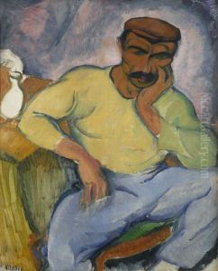 Sitting Man Sitting Man