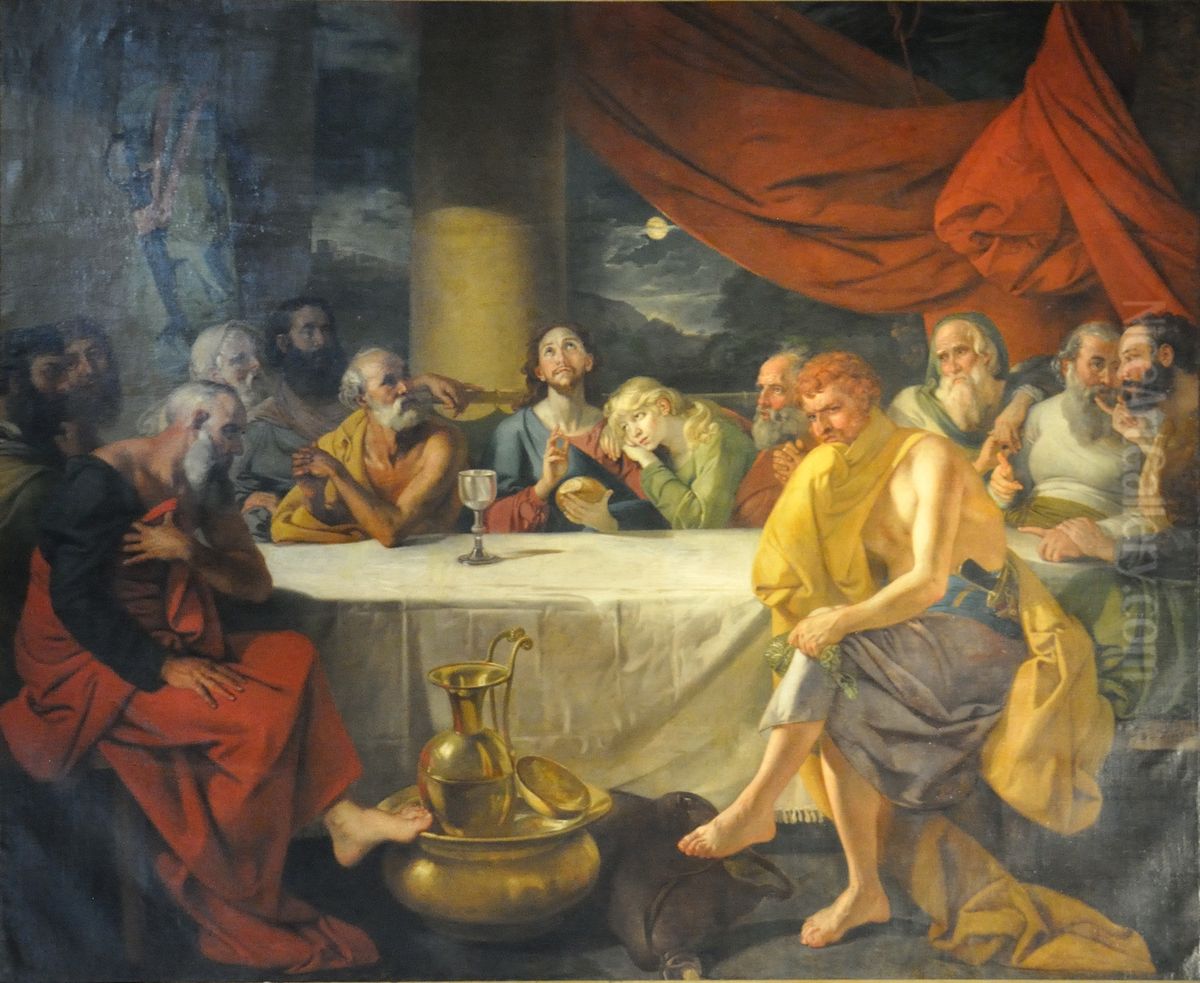 Last Supper Oil Painting by Johann Zoffany