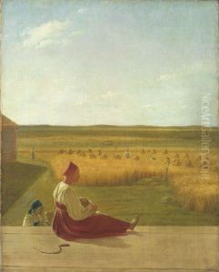 In the Harvest Field. Summer