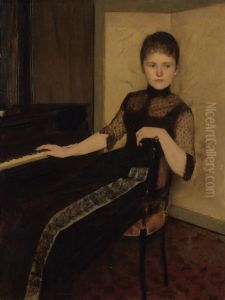 Portret van jonkvrouwe Maria Francisca Louisa Dommer van Poldersveldt (Ubbergen 1848 - 1925 's-Hertogenbosch) Portret van jonkvrouwe Maria Francisca Louisa Dommer van Poldersveldt (Ubbergen 1848 - 1925 's-Hertogenbosch)