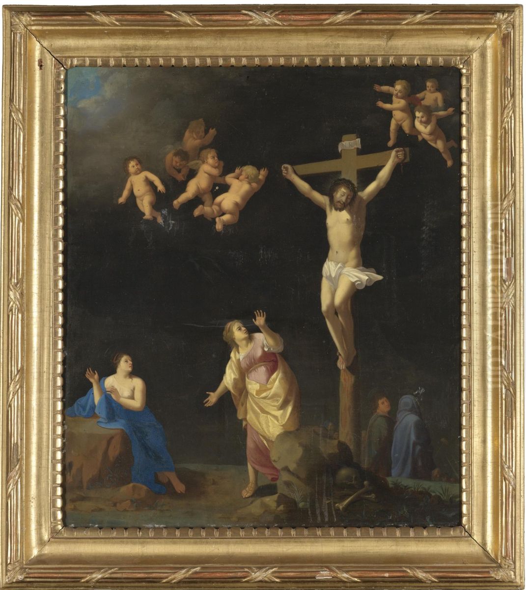 Crucifixion Oil Painting by Toussaint Gelton
