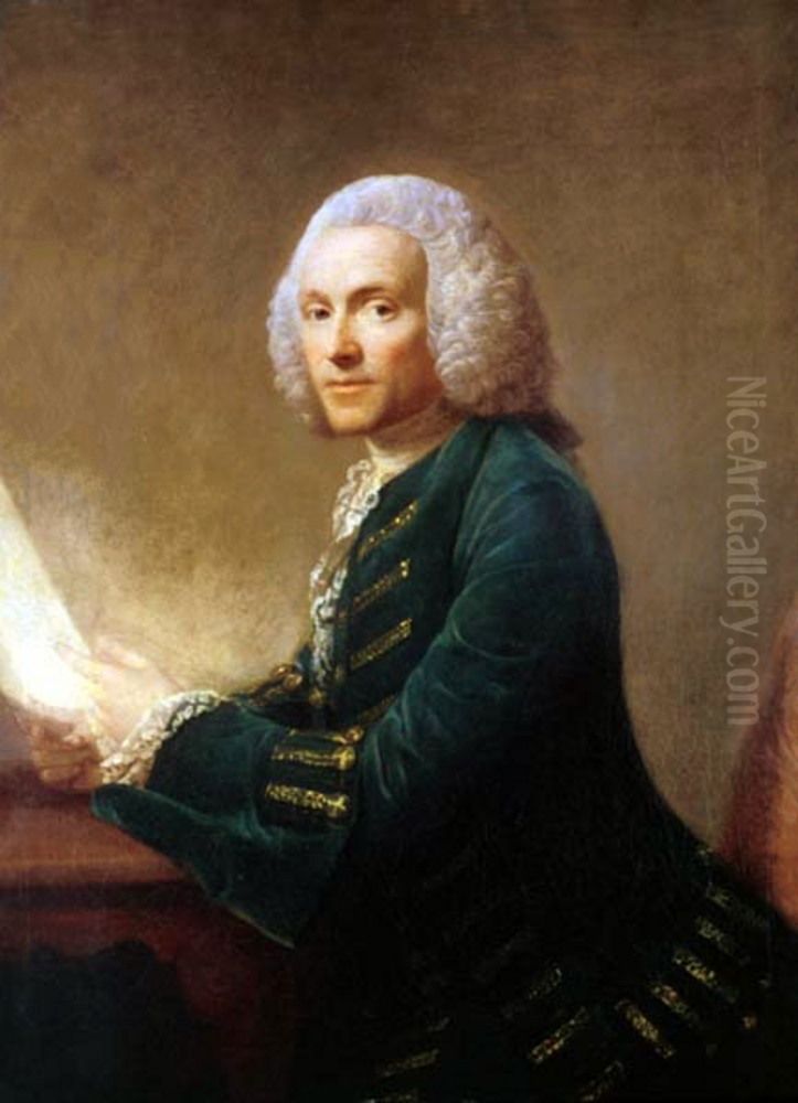 William Hunter (1718-1783) Oil Painting by Allan Ramsay