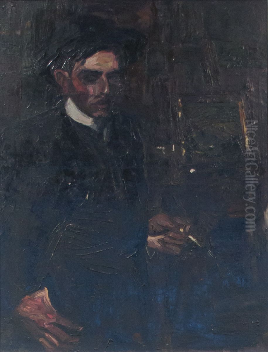 Autoportret Oil Painting by Georges Kars
