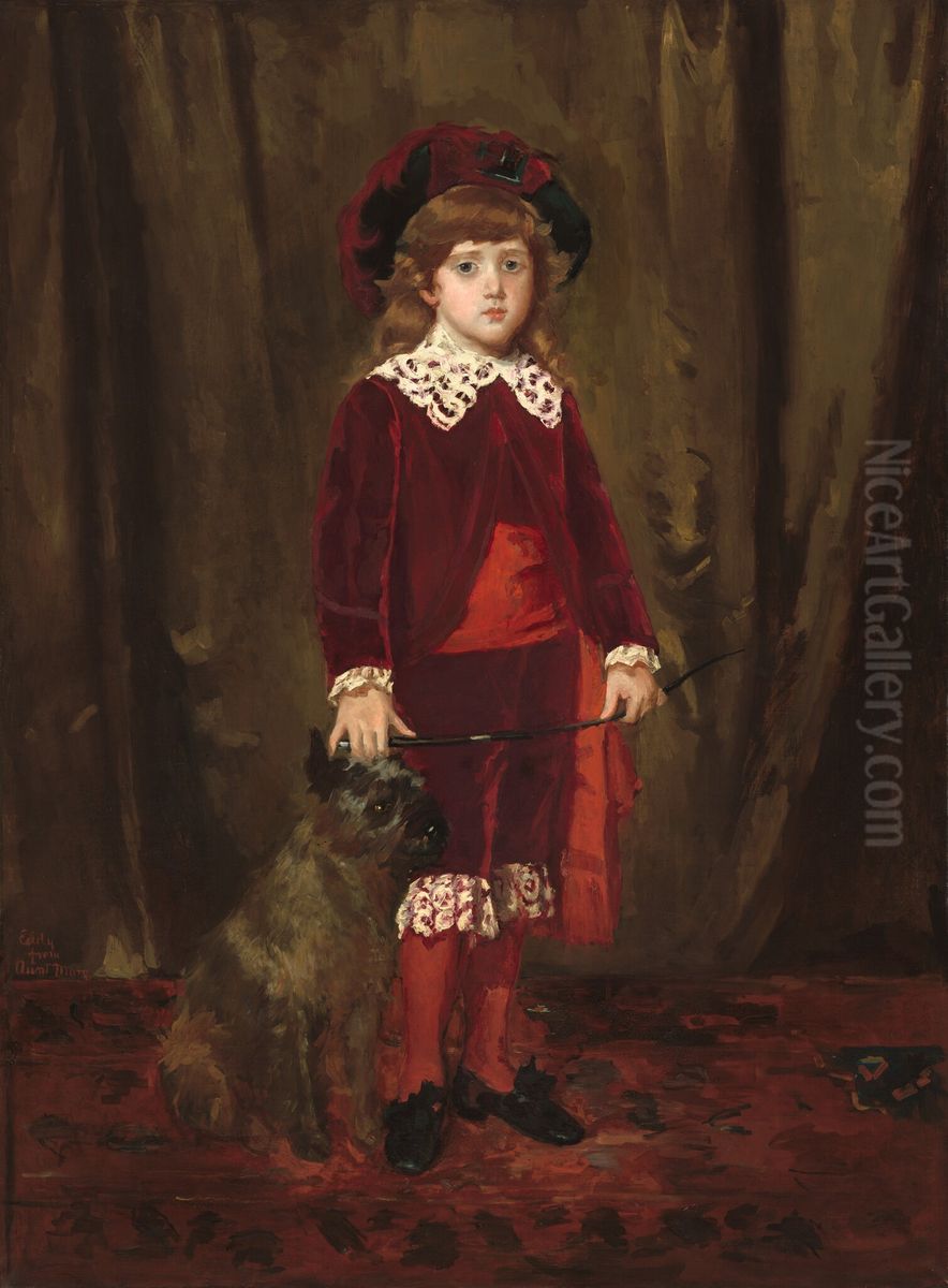 Eddy Cassatt (Edward Buchanan Cassatt) Oil Painting by Mary Cassatt