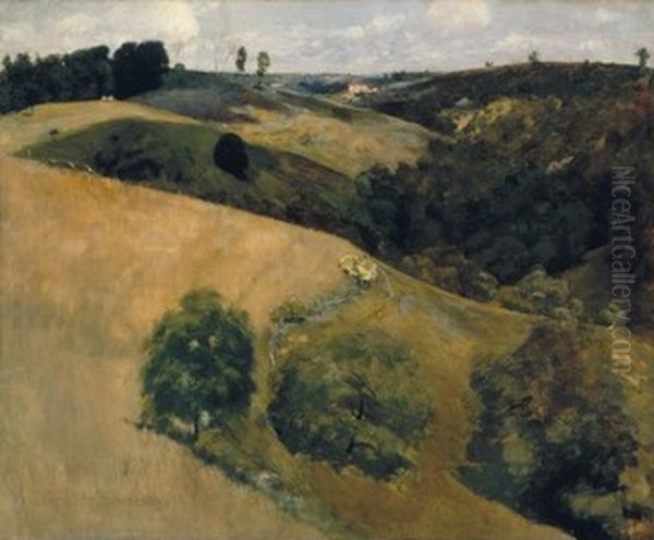 Flying Shadows Oil Painting by Kenyon Cox