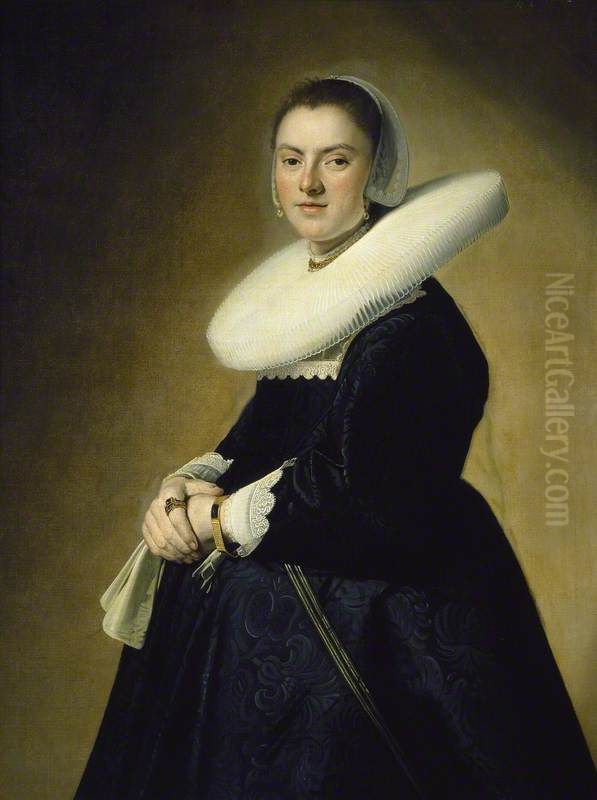 Portrait of a Lady Oil Painting by unknown