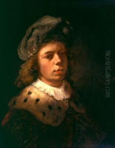 Self-Portrait in fantasy costume