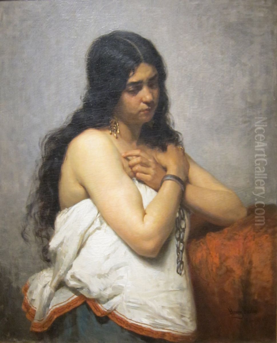 The Quadroon Girl Oil Painting by Henry Mosler