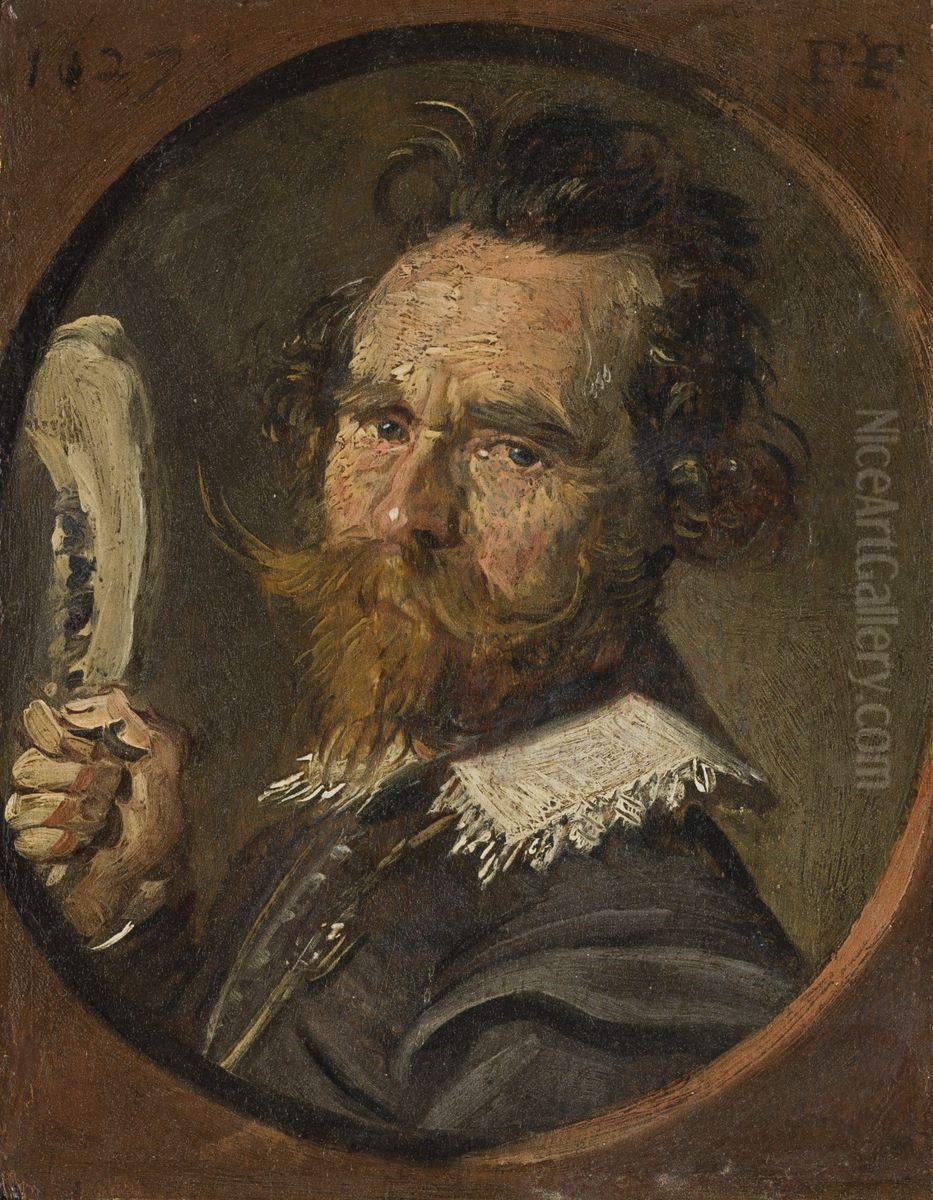 Portrait of Verdonck Oil Painting by Frans Hals