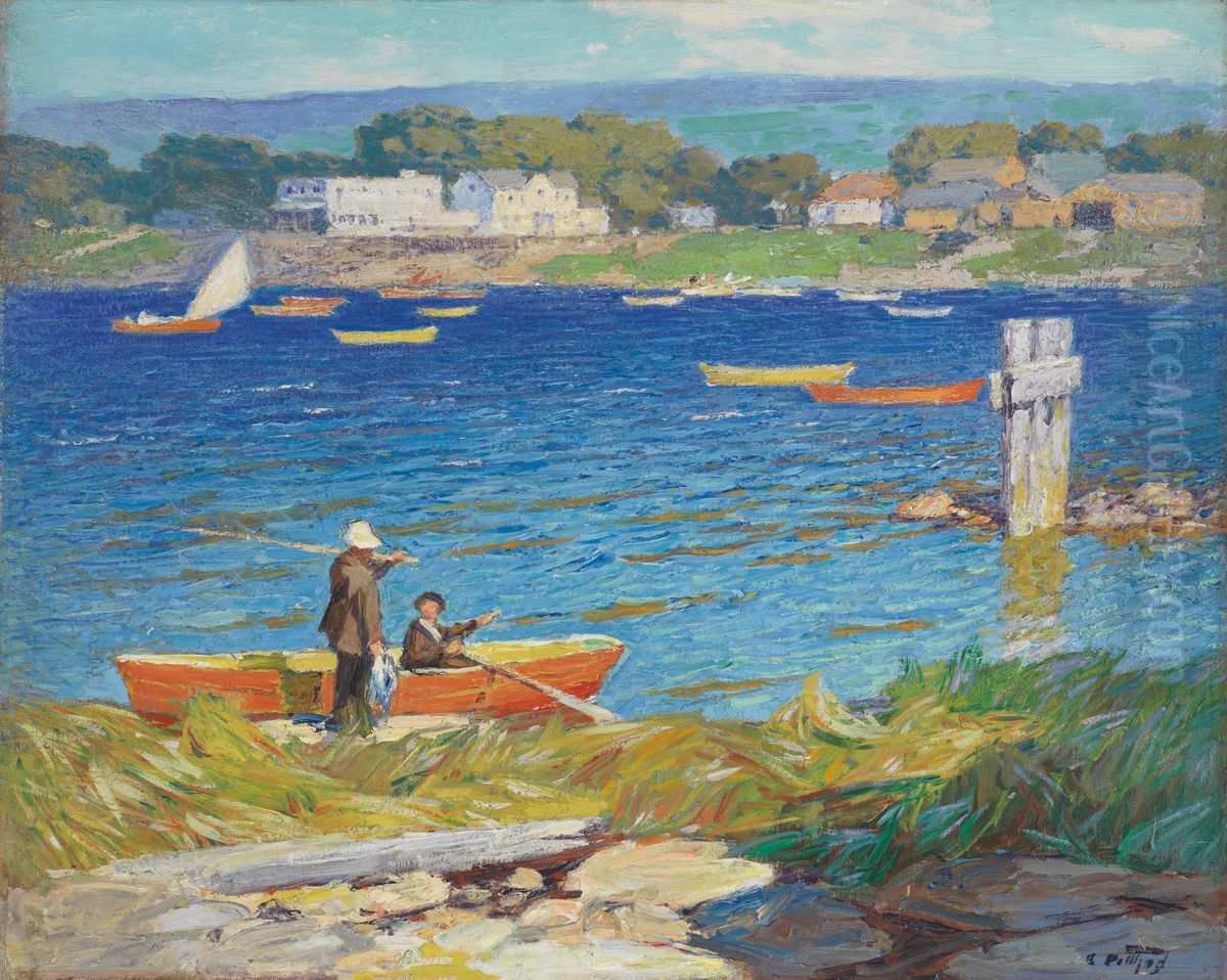 A Day's Fishing Oil Painting by Edward Henry Potthast
