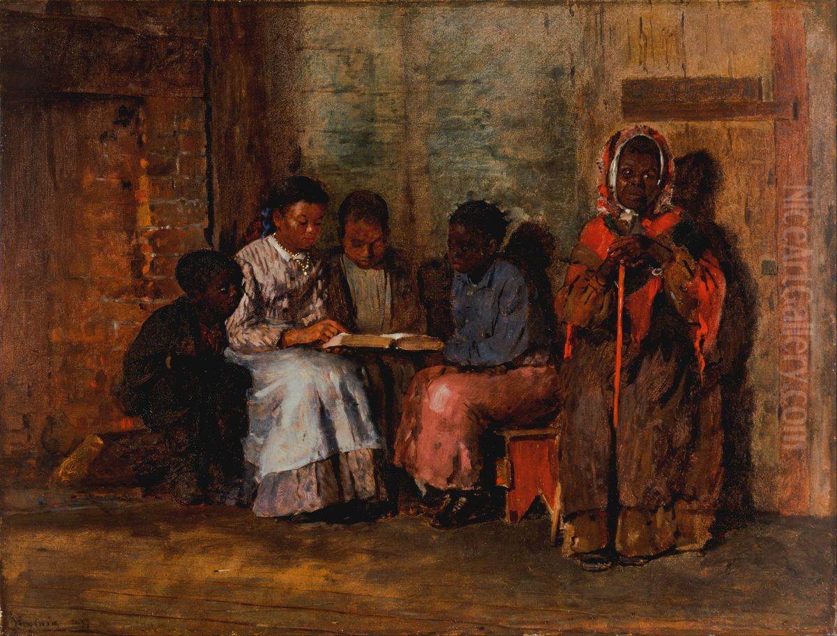 Sunday Morning in Virginia Oil Painting by Winslow Homer