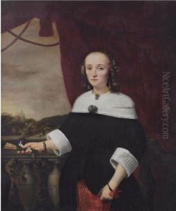 Portrait of Anna Maria van Nutt (1622-1686)