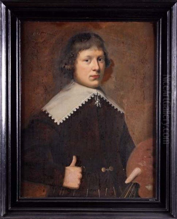 Self-portrait Oil Painting by Jan de Stomme