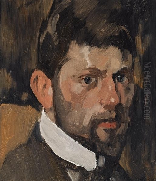 Portrait of Felicien Bobeldijk Oil Painting by Willem Witsen