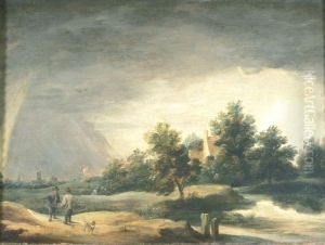 Landscape with Rainbow