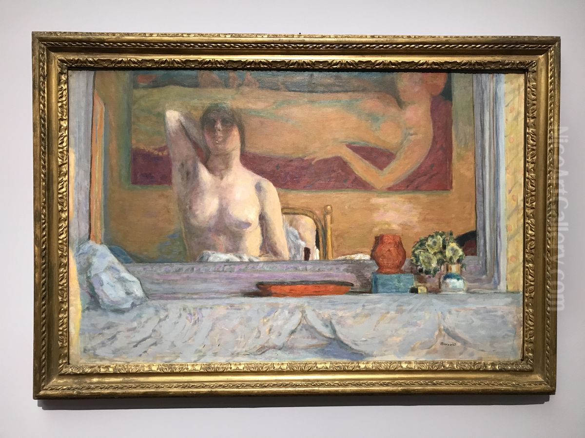 La Cheminee Oil Painting by Pierre Bonnard
